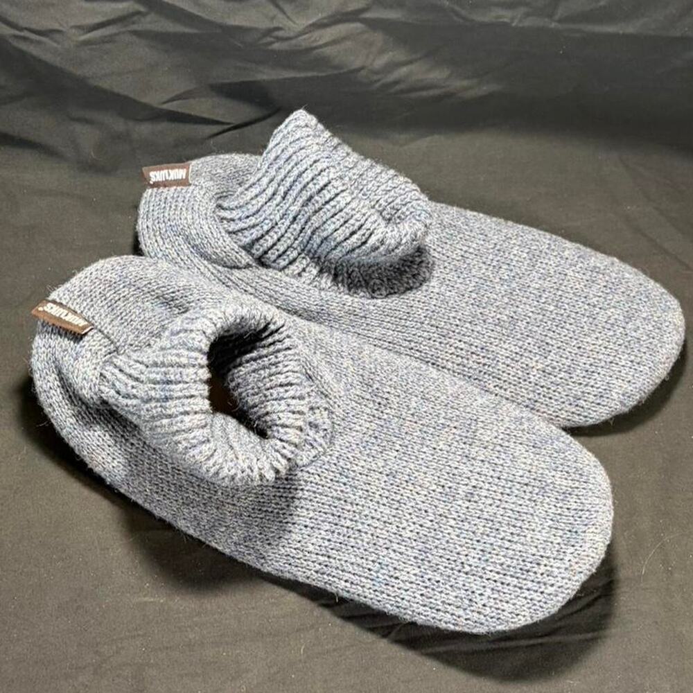 🚨 Like New MUK LUKS Men's Morty Ragg Wool Slipper Sock. Size XXL 13-14.